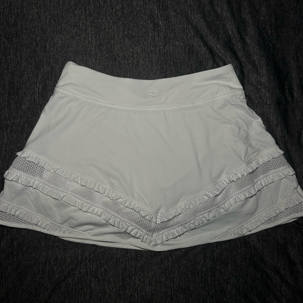 LILLY PULITZER WHITE SKORT/ XS